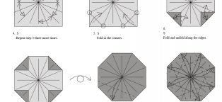 Оригами Ваза Схема